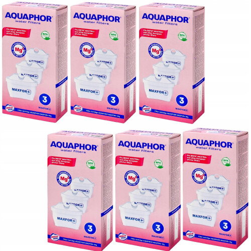 Aquaphor Aquaphor Maxfor+ Mg filterpatron 18 stk.
