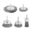 Wire Brush for Drill, Wire Wheel Brush Cup Set, Stripping and Drill Attachment 1
