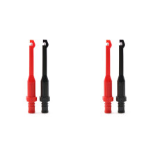 4pcs 4mm Cable Clips Piercing Test Clip Banana Heavy-Duty Insulation Piercing Probe Automotive Test Clip Car Repair