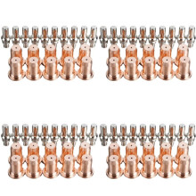 80 Stuks IPT-60 PT-60 IPT-40 PT40-Elektrode 52582-Mondstuk 51313P Geschikt voor Plasmasnijderbranderverbruiksartikelen, Mondstuk 1,1 mm (60 A)