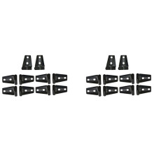 20X Motor Haube und Tür Scharnier Abdeckung für 2007-2017 Jk Jku Auto Zubehör
