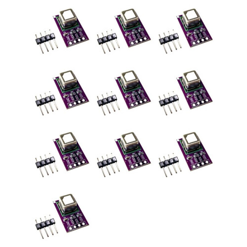 10X SCD40 Gas Sensor Module Detects CO2 Carbon Dioxide Temperature and Humidity 2 in 1 Sensor