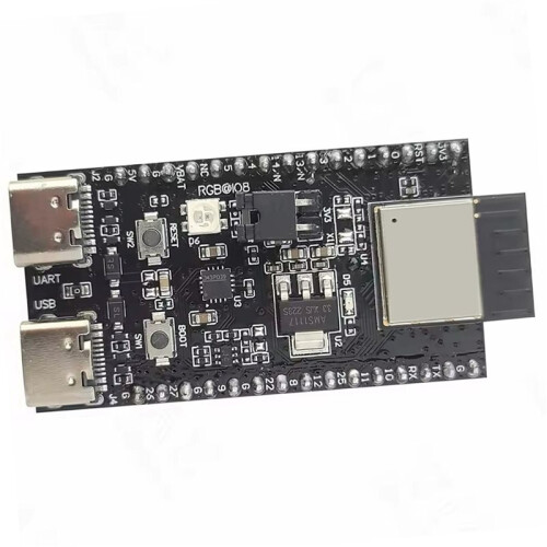 2X ESP32-H2-DevKitM-1 N4 Core Board IOT Development Board H2 ESP32 for 30Pin USB Type-C 25.5mmx48mm  Wifi BLE5.0 2