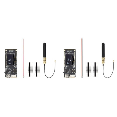2X LILYGO Placa LoRa T3 STM32 Integrada, 0,96 Polegadas, 12C OLED, Transceptor LoRa de Baixo Consumo, Kit de Desenvolvimento de Driver SSD1315