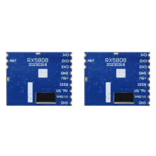 2X RX5808 5.8G FPV Wireless Audio Video Receiver Module for Boscam Frequency Phase Lock Analog AV Signal Output Board