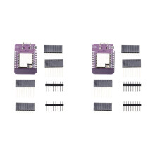 2X Carte de Développement ESP8266 D1 - Module Sans Fil WiFi, Port Série, Compatible IoT, Connectivité Améliorée D1 ESP-07S