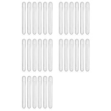 Rubber Chair Wall Protector From Chair Back,30 Pack Clear Furniture Bumpers Silicone Cabinet Door