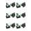 6X RJ45 CAT5E Network Cable Scoket Rj45 Panel Installation Module Network Cable Extender Cat 5 Panel Connector 1