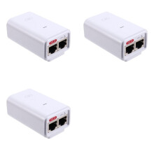 3X Nieuwe UBNT Unifi 24v 0,3a Gigabit PoE Power Module Lite LR