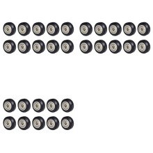 30 Pcs 3D Printer Plastic Linear 625Zz Pom Pulley Wheel with Bearing Gear 3 Pulley for 3 Series 3D Printer