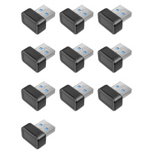 10X Leitor de Chave de Impressão Digital USB U2F Scanner Biométrico de Impressão Digital Anti-Spoofing Dongle de Chave de Segurança Biométrica