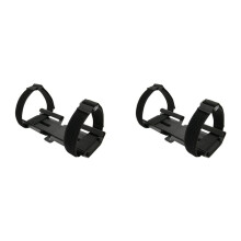 2X Universal Speaker Bracket Portable Bicycle Metal Bracket Adjustable Bicycle Speaker Bracket with Straps