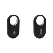 2X Tuya Temperature and Humidity Sensor Wireless Tuya Zigbee Temperature and Humidity Meter Detector