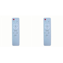 2X Infrared Remote Control Stepless Dimmer LED Fan Lamp Living Ceiling Room Remote Control for Ceiling Light Floodlight