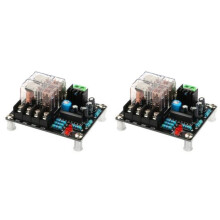 2X UPC1237 Speaker Protection Circuit Board with Startup Delay and Direct Current Protections for Amplifiers AC12-18V