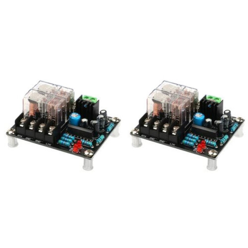 2X UPC1237 Speaker Protection Circuit Board with Startup Delay and Direct Current Protections for Amplifiers AC12-18V 1