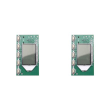 2X Modulo Trasmettitore FM Wireless Microfono Audio Digitale Microfono Stazione Radio Universitaria Scheda di Circuito DIY