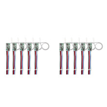 10x 433.92Mhz Universal Wireless 3.6V-24V Remote Control 1 CH RF Relay Receiver LED Light Controller DIY Kit