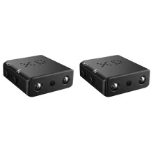 2X Camera 1080P Kleine Full HD Camcorder Infrarood Nachtzicht Micro-Cam Bewegingsdetectie IR-CUT DV-Ondersteuning Verborgen TF-Kaart