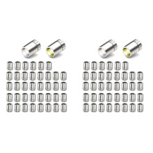 80 Stuks Miniatuur Led-Lampjes, Kleine Lampjes voor Handwerk, Miniatuurlampjes op Batterijen, Decoratiebenodigdheden voor Binnen en Buiten