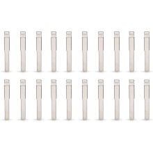 20 Pezzi Nel Metallo Non Tagliato Flip KD Chiave Un Distanza per Auto HU101 N. 38 KD Chiave per Fusion Focus Mondeo