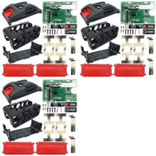 3X 10 Hole 21700 Li-Ion Battery Plastic Case PCB Protection Board for Zhipu Hongsong Jingmi for 18V