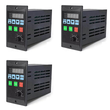 3X Frequenzumrichter 750 W VFD, Einphasig 220 V Eingang, Dreiphasig 220 V Ausgang, RS485 Wechselrichter für Wechselstrom-Drehstrommotorantrieb