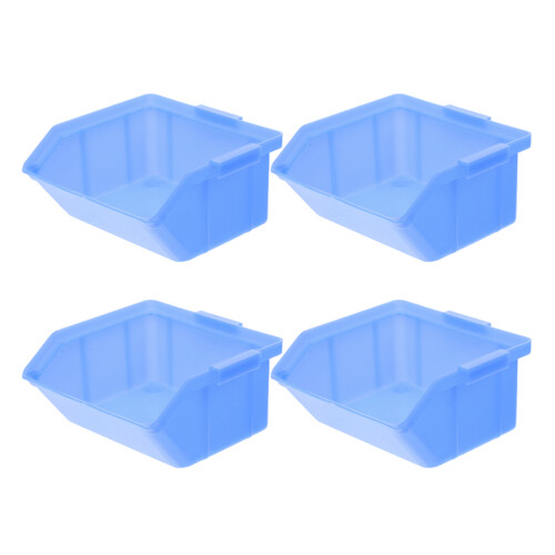 4St Multi-Functionele Plastic Opbergboxen Voor Thuis En Werkplaats 2