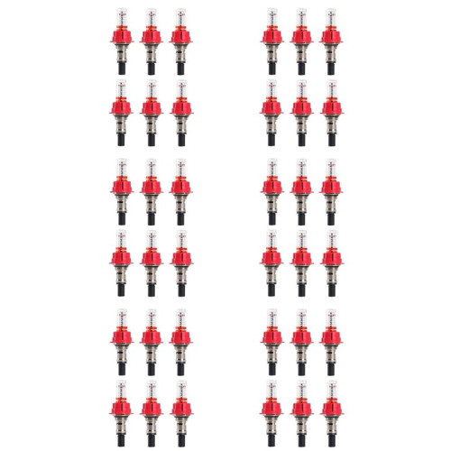 36 Pcs Underfloor Heating Manifold Flow Meter, Visual Flow Monitoring Regulator for Underfloor Heating Systems(1/2)