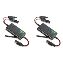 2X MPPT-Solarladeregler 12 V 10 A, Solarpanel-Laderegler mit Typ-C- und USB-Ausgang für AGM- und LiFePO₄-Batterien