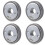4pcs 5/8 Inch-11 Grinder Nut,Quick Release Angle Grinder Flange Nut Grinder Locking Nut for Angle Grinder 1