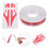 1Set Car Body Sticker Rood Scratch Bescherming Zelfklevend 6
