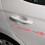 1Set Car Body Sticker Rood Scratch Bescherming Zelfklevend 8