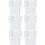 120Pcs Wall Insulation Outlet Insulators Sealers,Electrical Outlet Insulation Pads for Wall, Light,  Socket 1