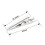 300x Premium-Grade Metal Alligator Clips 35mm - Multipurpose 4