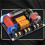 4X 250W Audio Frequency Divider Two Way Hifi Speaker Crossover Stage Performance High Power Frequency Divider 4