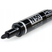 Permanent tusch Pentel N850 rund sort