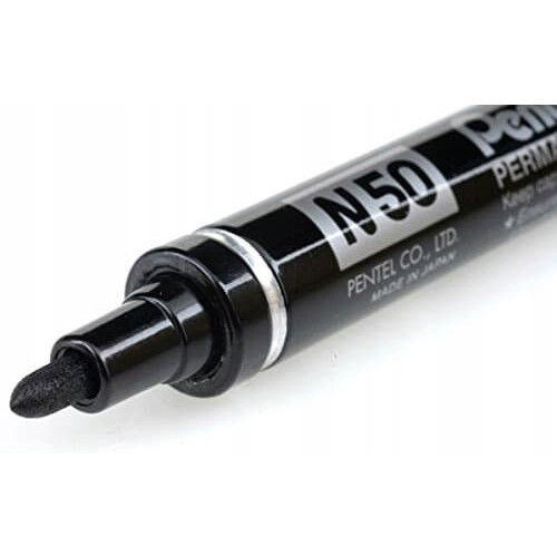 Pentel Permanent tusch Pentel N850 rund sort