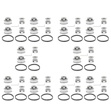 20 Sets GT2 Timing Belt Idler Pulley Aluminum Synchronous Wheel Kit for 3D Printer CNC Mechanical Drive