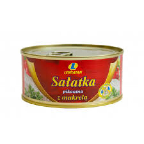 LEWIATAN KRYDRET MAKRELSALAAT 300G