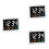3X Color Large Screen LCD Electronic Desk Alarm Clock with Temperature Date Display 1