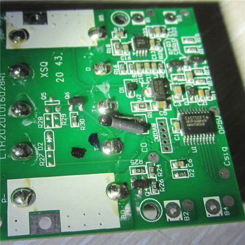 Charging Protection Circuit Board PCB Board for  18V Lithium Battery Rack(6 Pcs)