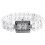 Wit Dames Quartz Met Parel En Decoratie 7
