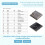 20X HT-RA62 LoRa Series Module SX1262 Secondary Development Supports LoRaWAN Protocol 433-510mhz 7