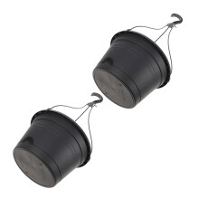 2St Zwarte Muurhangers Voor Succulenten En Decoratie