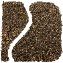 Sort løs te GOLDEN YUNNAN forfriskende stærk aroma engros 1 kg