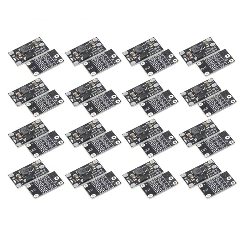 100pcs 3.7V to 12V Boost Converter Board Output 5V/8V/9V/12V Step ...