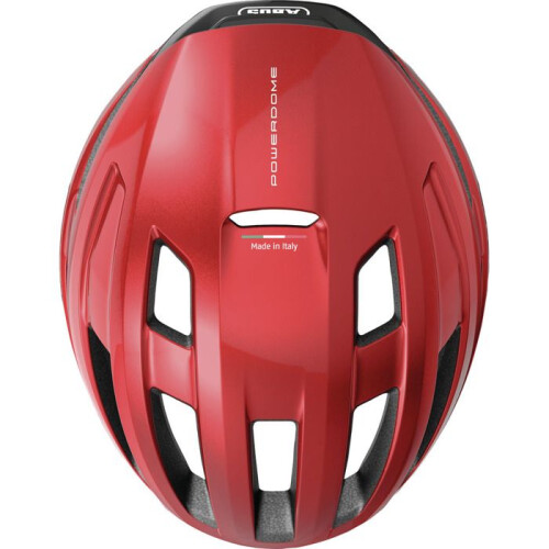Abus Fietshelm Abus - powerdome blaze red 2