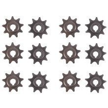 12x 9 Tooth Sprocket for Electric Bike Motor MY1016Z Unitemotor MY1018 9T Sprocket Electric Scooter Engine Sprocket