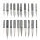 40Pcs Carbide PCB Engraving Bits 3.175mm CNC Router Bit 10/15/20/30 Degree Milling Cutter Tools 5